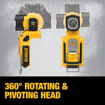DeWalt DCL044 20V MAX LED Hand-Held Work Light (Tool Only)
