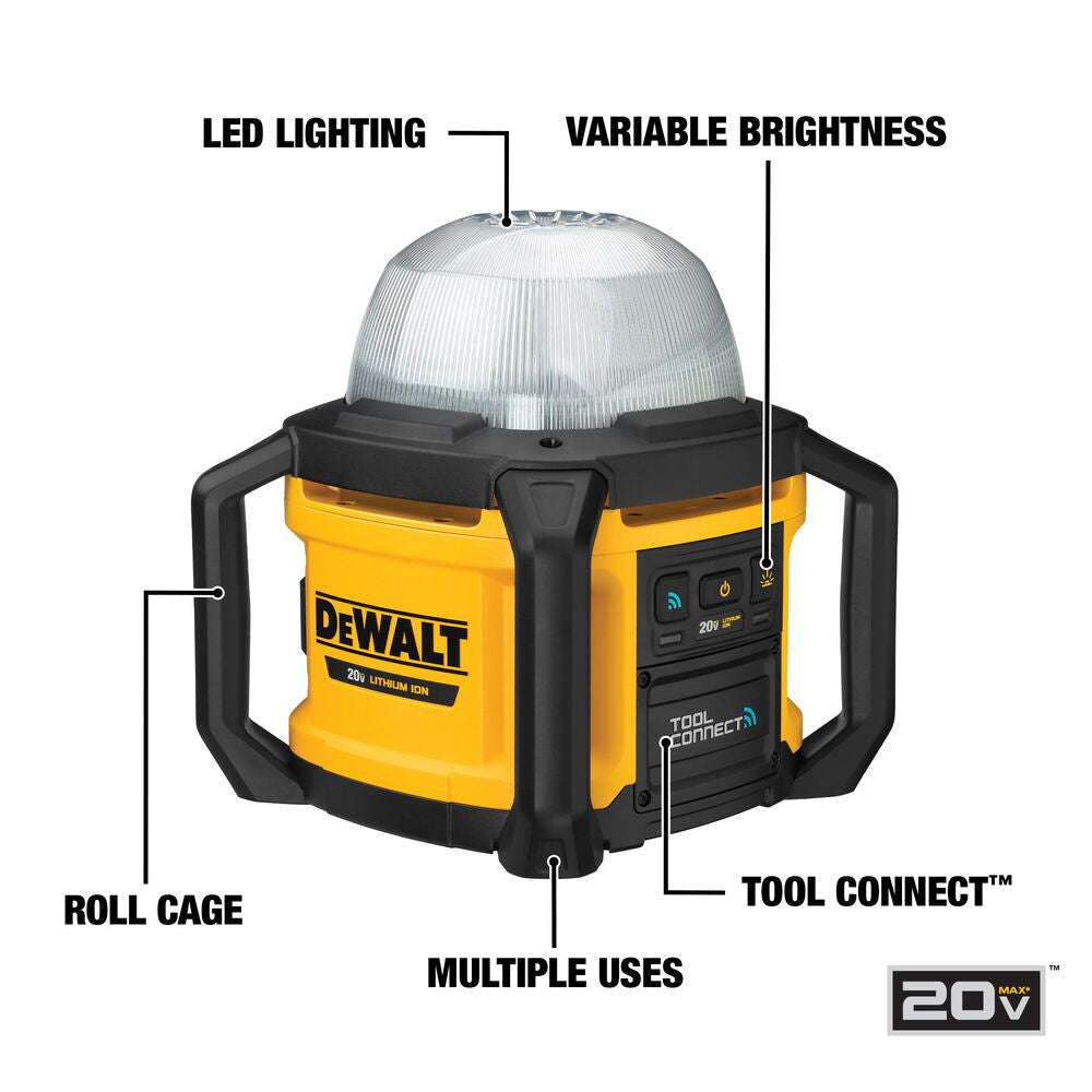 DeWalt DCL074 20V MAX All-Purpose Cordless Work Light (Tool Only)