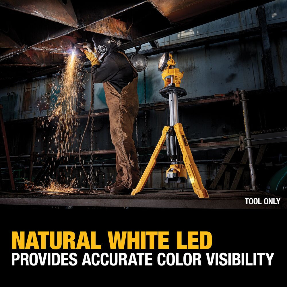 DeWalt DCL079B 20V MAX Cordless 3000lm Tripod Light (Tool Only)