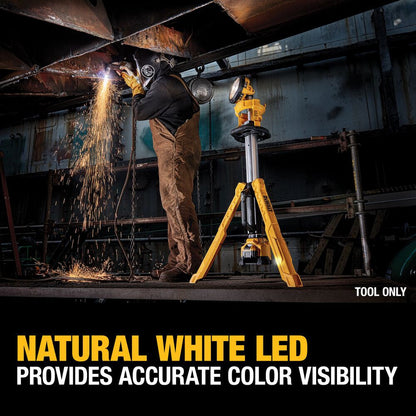 DeWalt DCL079B 20V MAX Cordless 3000lm Tripod Light (Tool Only)