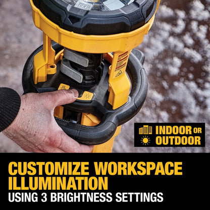 DeWalt DCL079B 20V MAX Cordless 3000lm Tripod Light (Tool Only)