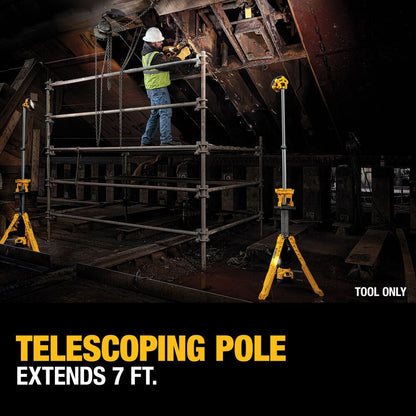 DeWalt DCL079B 20V MAX Cordless 3000lm Tripod Light (Tool Only)