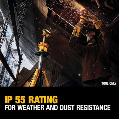 DeWalt DCL079B 20V MAX Cordless 3000lm Tripod Light (Tool Only)