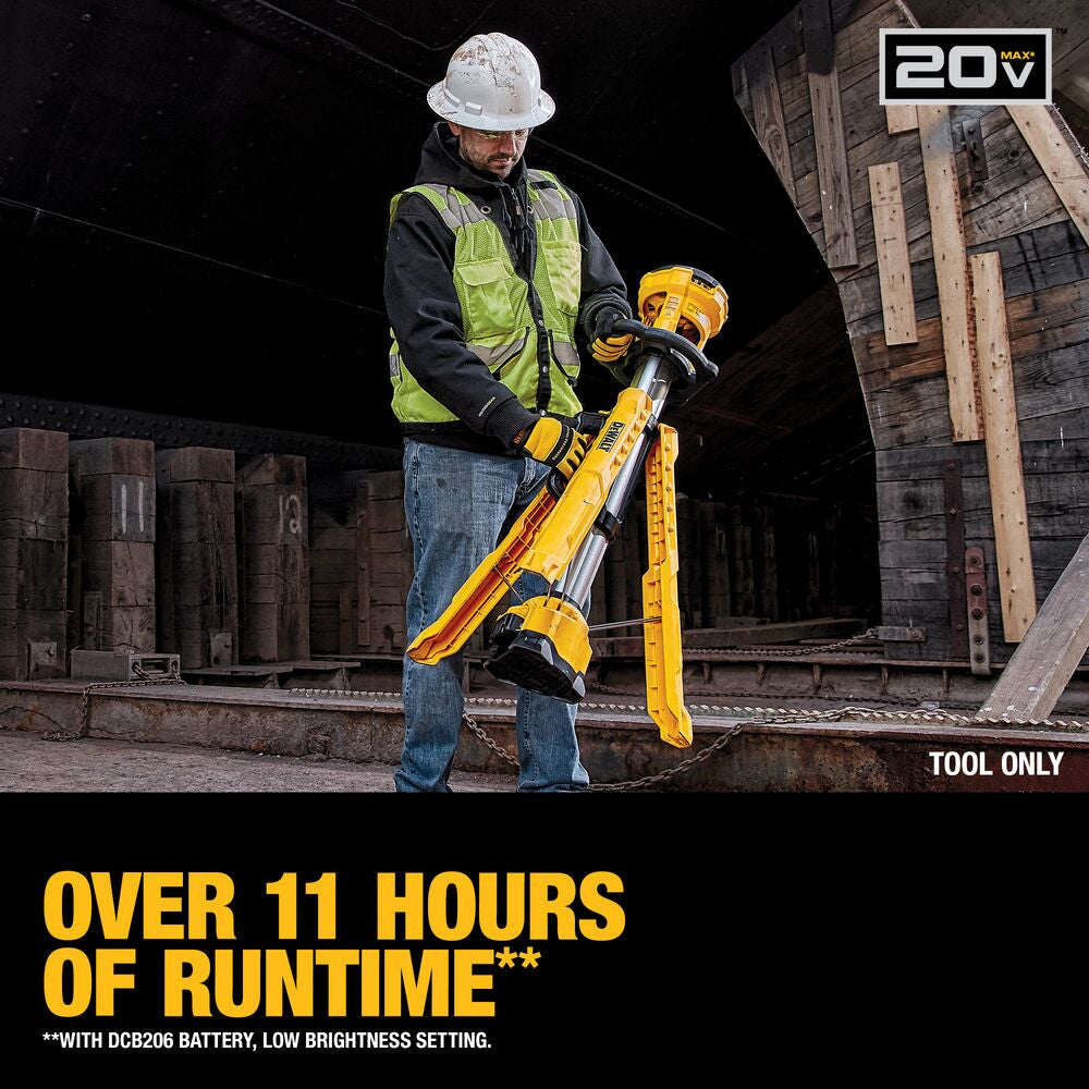 DeWalt DCL079B 20V MAX Cordless 3000lm Tripod Light (Tool Only)