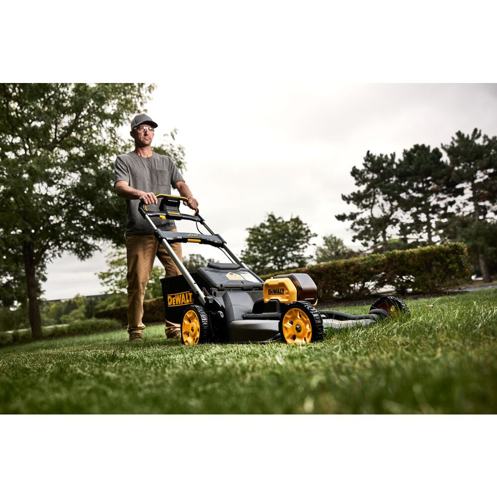 DeWalt DCMWP600X2-CA 60V MAX FLEXVOLT 21-1/2 inch Cordless Brushless Push Lawn Mower Kit