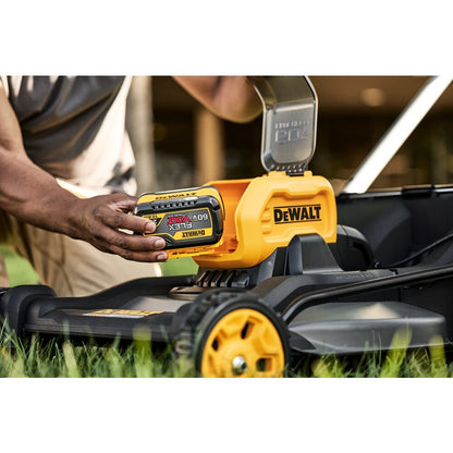 DeWalt DCMWP600X2-CA 60V MAX FLEXVOLT 21-1/2 inch Cordless Brushless Push Lawn Mower Kit