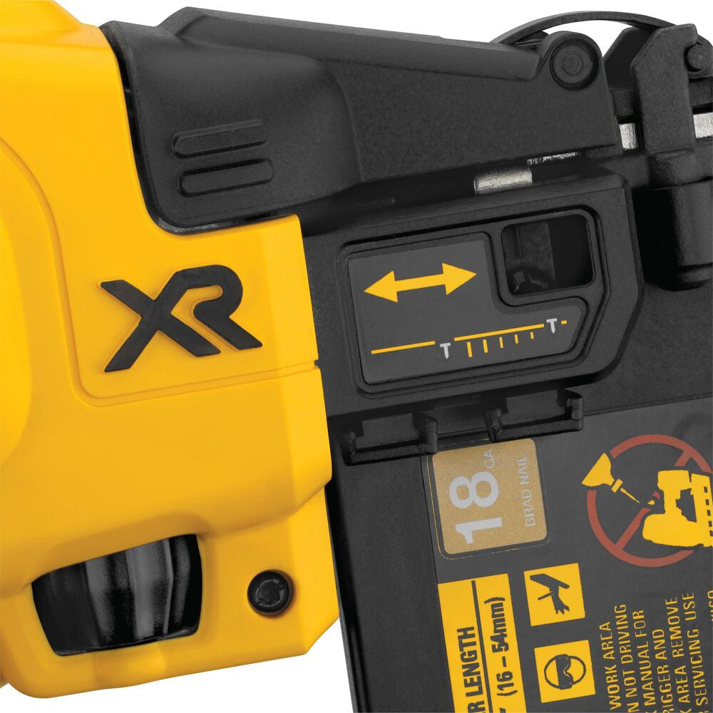 DeWalt DCN680B 20V MAX XR 18 Gauge Cordless Brad Nailer (Tool Only)