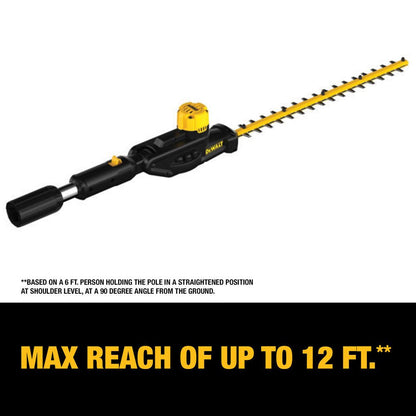 DeWalt DCPH820B 20V MAX 22 inch Cordless Pole Hedge Trimmer (Tool Only)