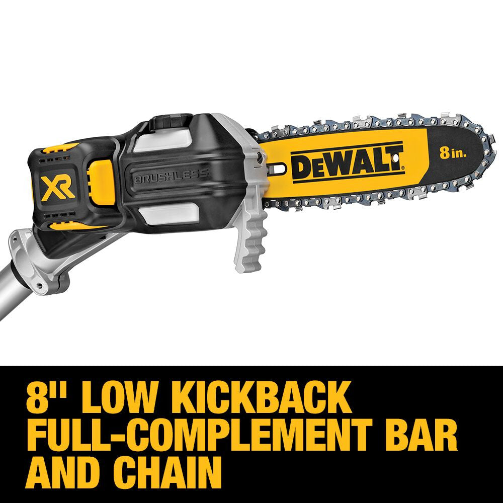 DeWalt DCPS620B 20V MAX XR 8 Inch Cordless Brushless Pole Saw (Tool Only)