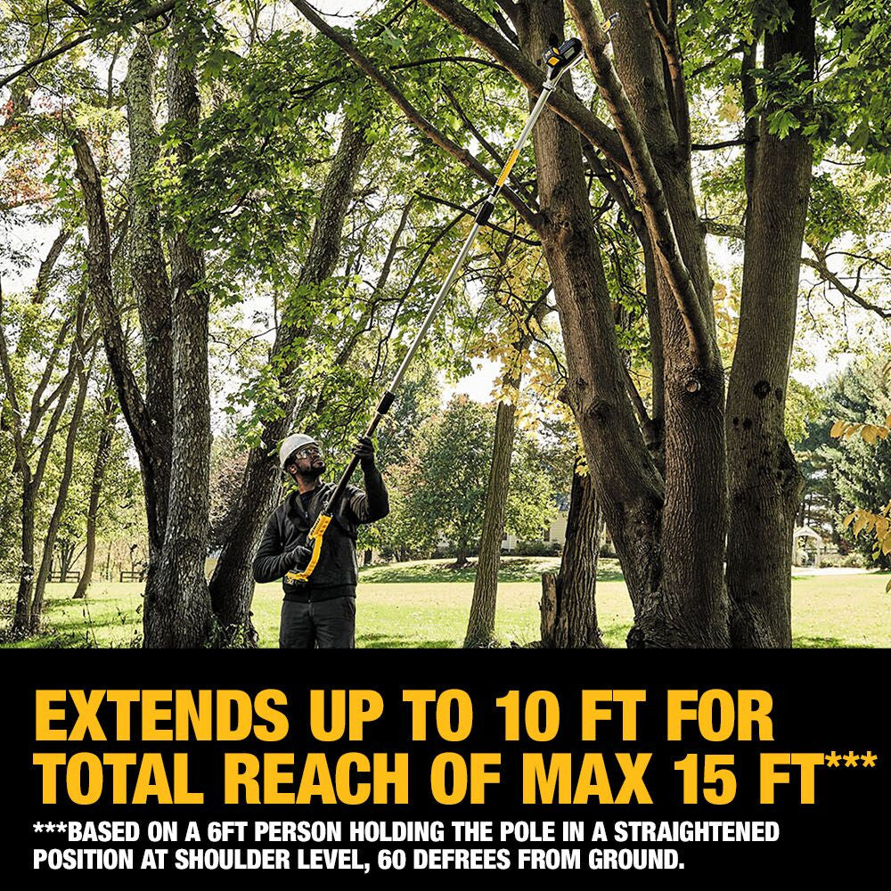 DeWalt DCPS620B 20V MAX XR 8 Inch Cordless Brushless Pole Saw (Tool Only)