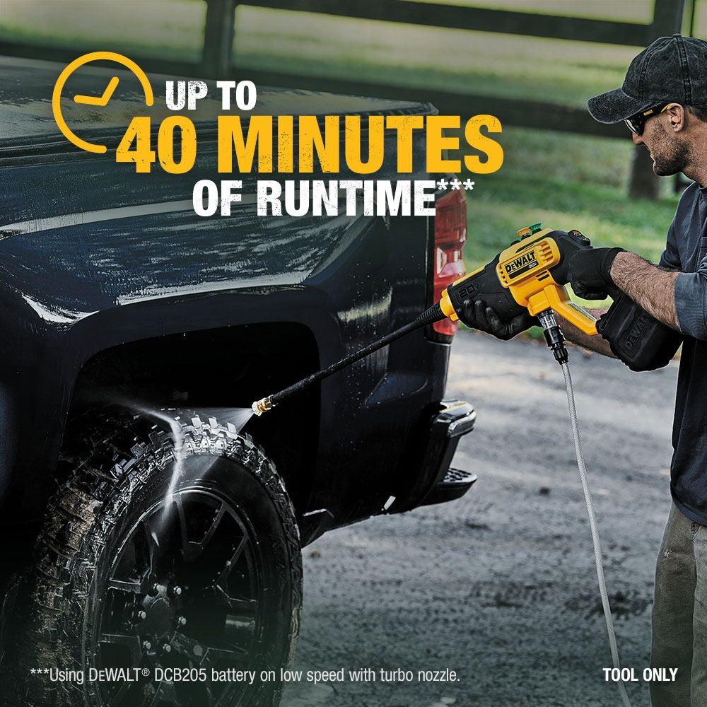 DeWalt DCPW550B 20V MAX 550 PSI Cordless Power Cleaner (Tool Only)