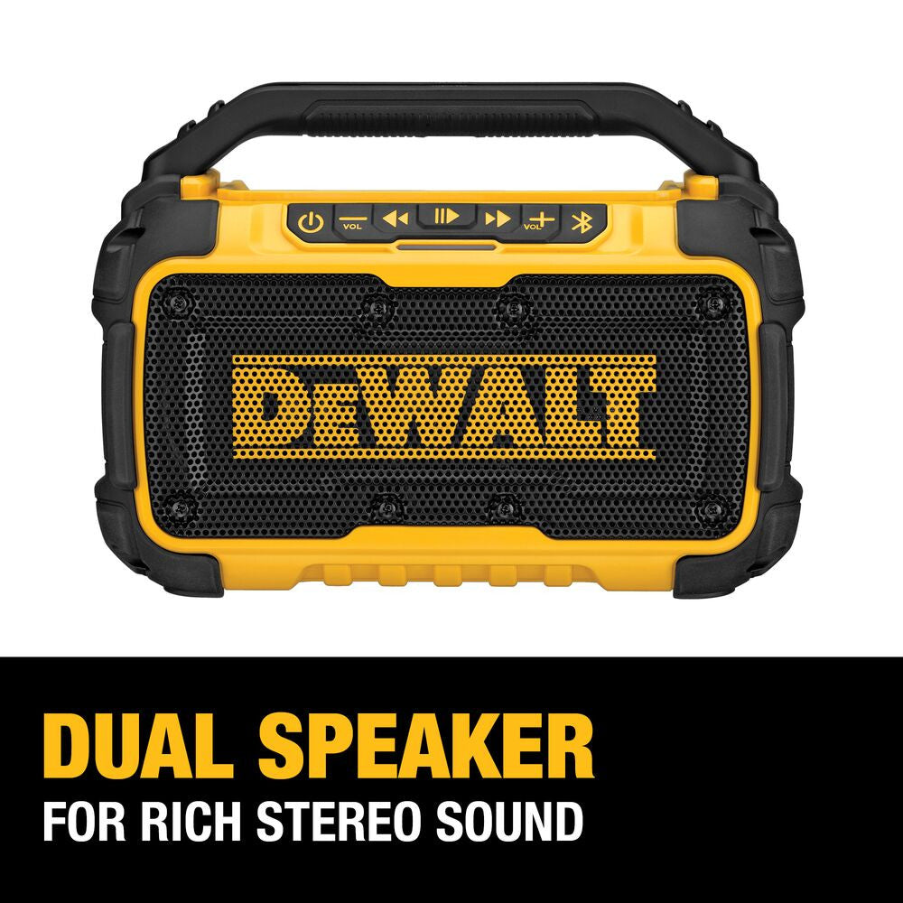 DeWalt DCR010 12V/20V/AC Jobsite Bluetooth Speaker