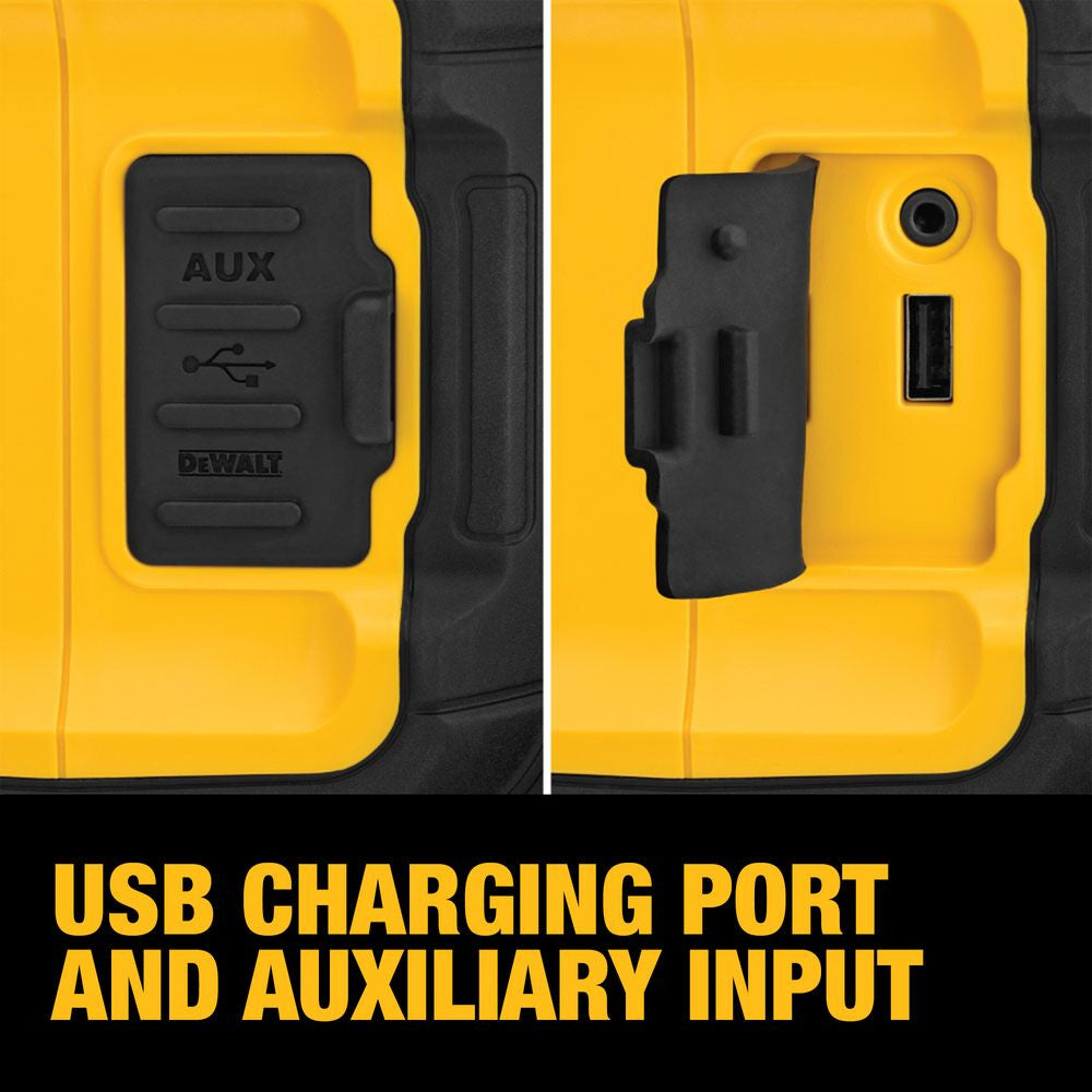 DeWalt DCR010 12V/20V/AC Jobsite Bluetooth Speaker