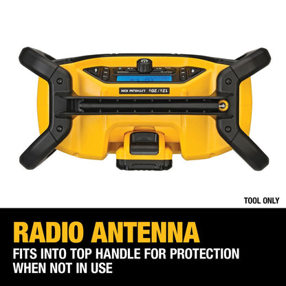 DeWalt DCR028B 12V/20V/AC Jobsite Bluetooth Radio