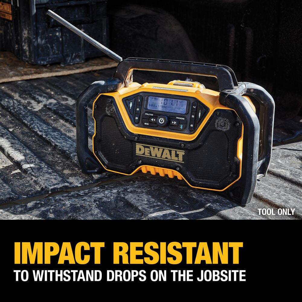 DeWalt DCR028B 12V/20V/AC Jobsite Bluetooth Radio
