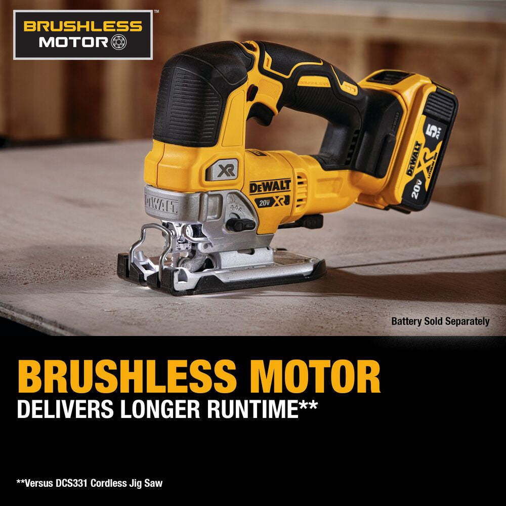DeWalt DCS334B 20V MAX XR Cordless D-Handle Jig Saw (Tool Only)
