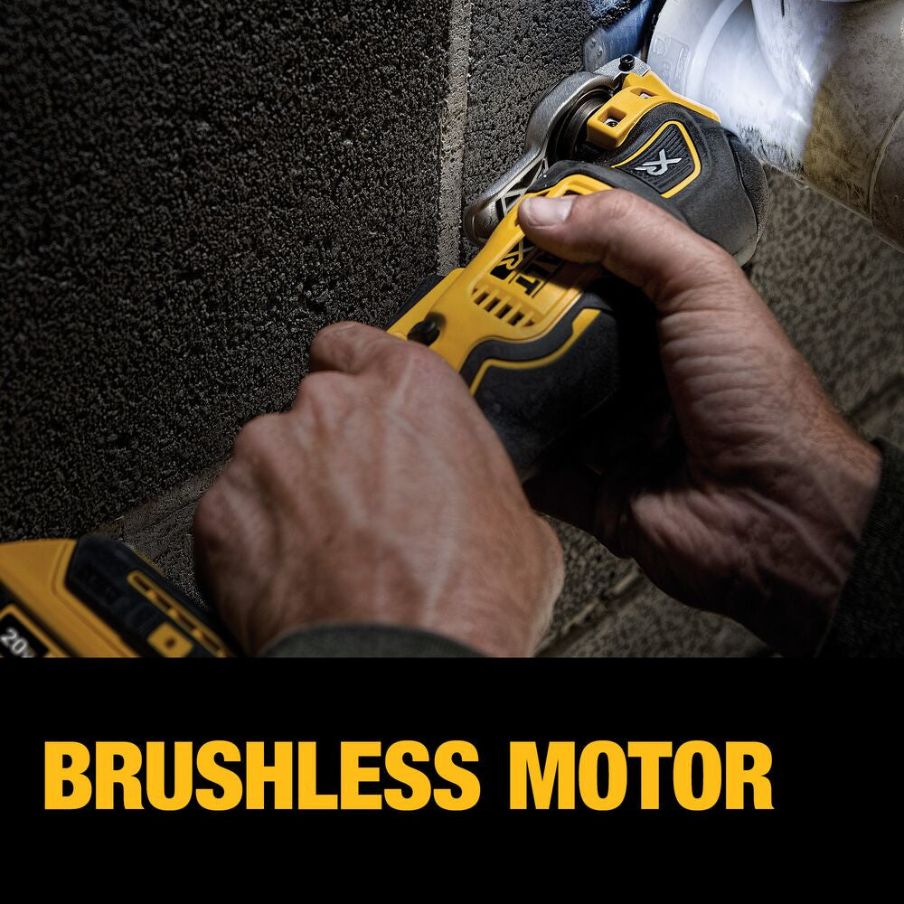 DeWalt DCS356D1 20V MAX XR Brushless Cordless 3-Speed Oscillating Multi-Tool Kit