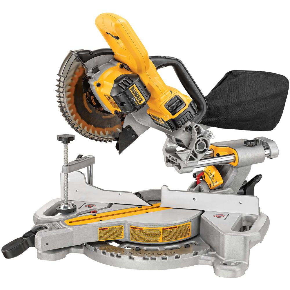 DeWalt DCS361M1 20V MAX Cordless 7-1/4 Inch Sliding Mitre Saw Kit