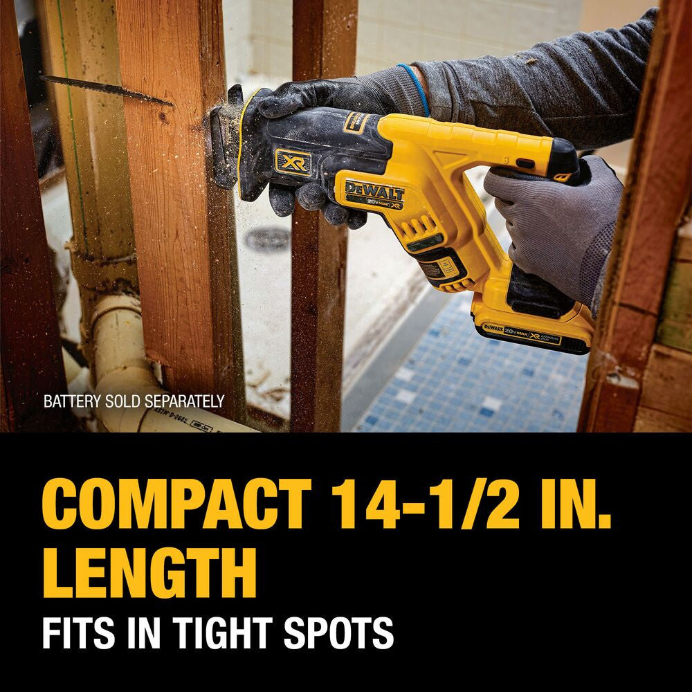 DeWalt DCS367B 20V MAX XR Brushless Compact Reciprocating Saw (Tool Only)