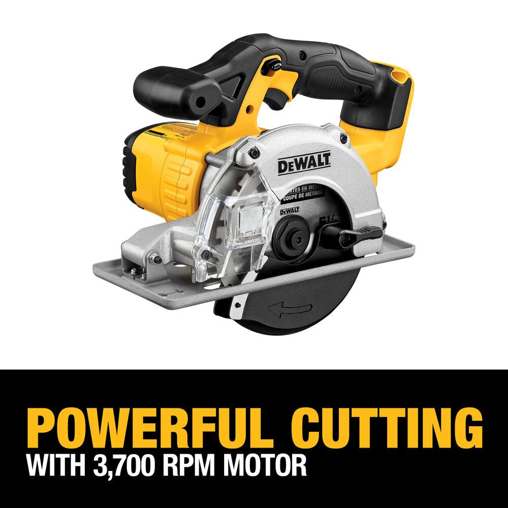 DeWalt DCS373B 20V MAX 5-1/2 inch Metal Cutting Circular Saw (Tool Only)