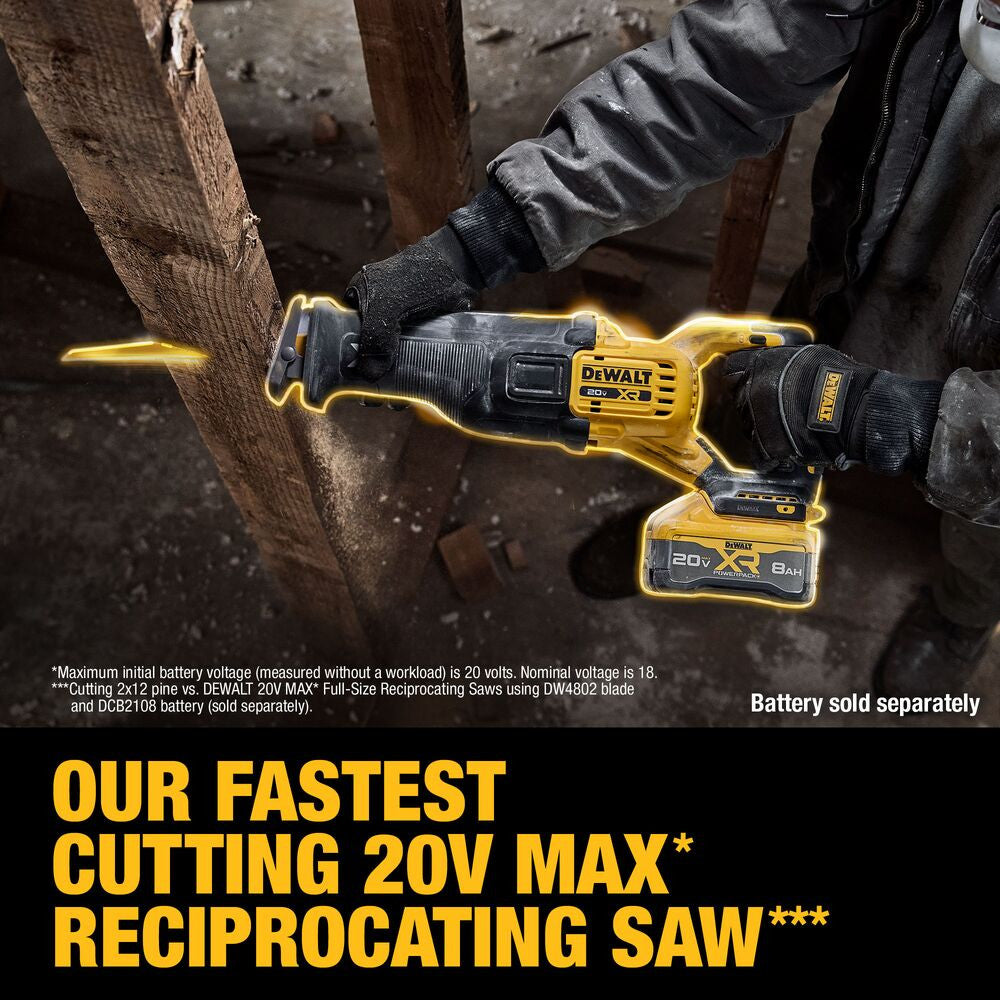DeWalt DCS384B 20V MAX XR Cordless Brushless Reciprocating Saw (Tool Only)