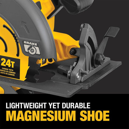 DeWalt DCS578B FLEXVOLT 60V MAX Brushless 7-1/4 inch Cordless Circular Saw with Brake (Tool Only)