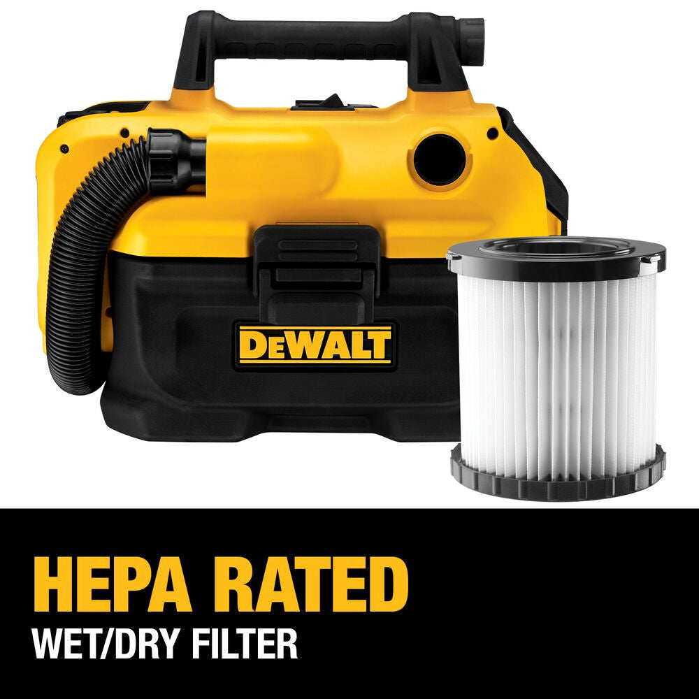 DeWalt DCV580H 20V MAX Cordless Wet-Dry Vacuum (Tool Only)