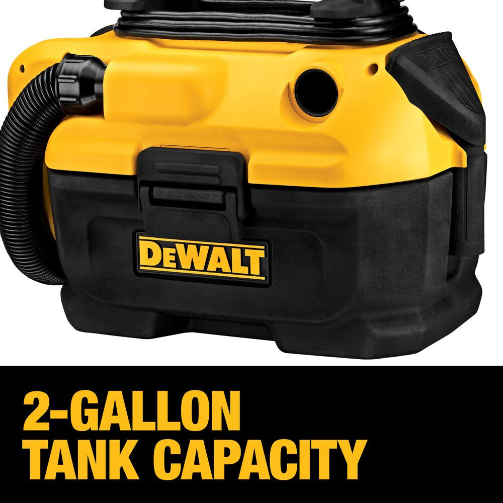 DeWalt DCV581H 20V MAX Cordless/Corded 2 Gallon Wet-Dry Vacuum (Tool Only)