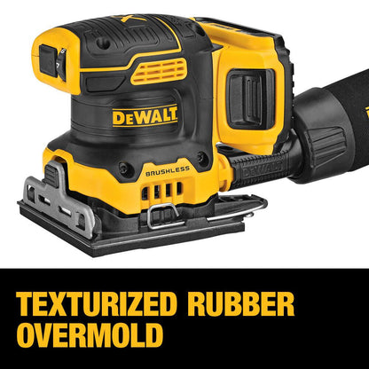 DeWalt DCW200B 20V MAX XR Brushless Cordless 1/4 Sheet Variable Speed Sander (Tool Only)