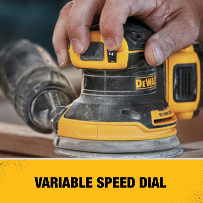 DeWalt DCW210P1 20V MAX XR 5 inch Brushless Cordless Variable-Speed Random Orbital Sander Kit