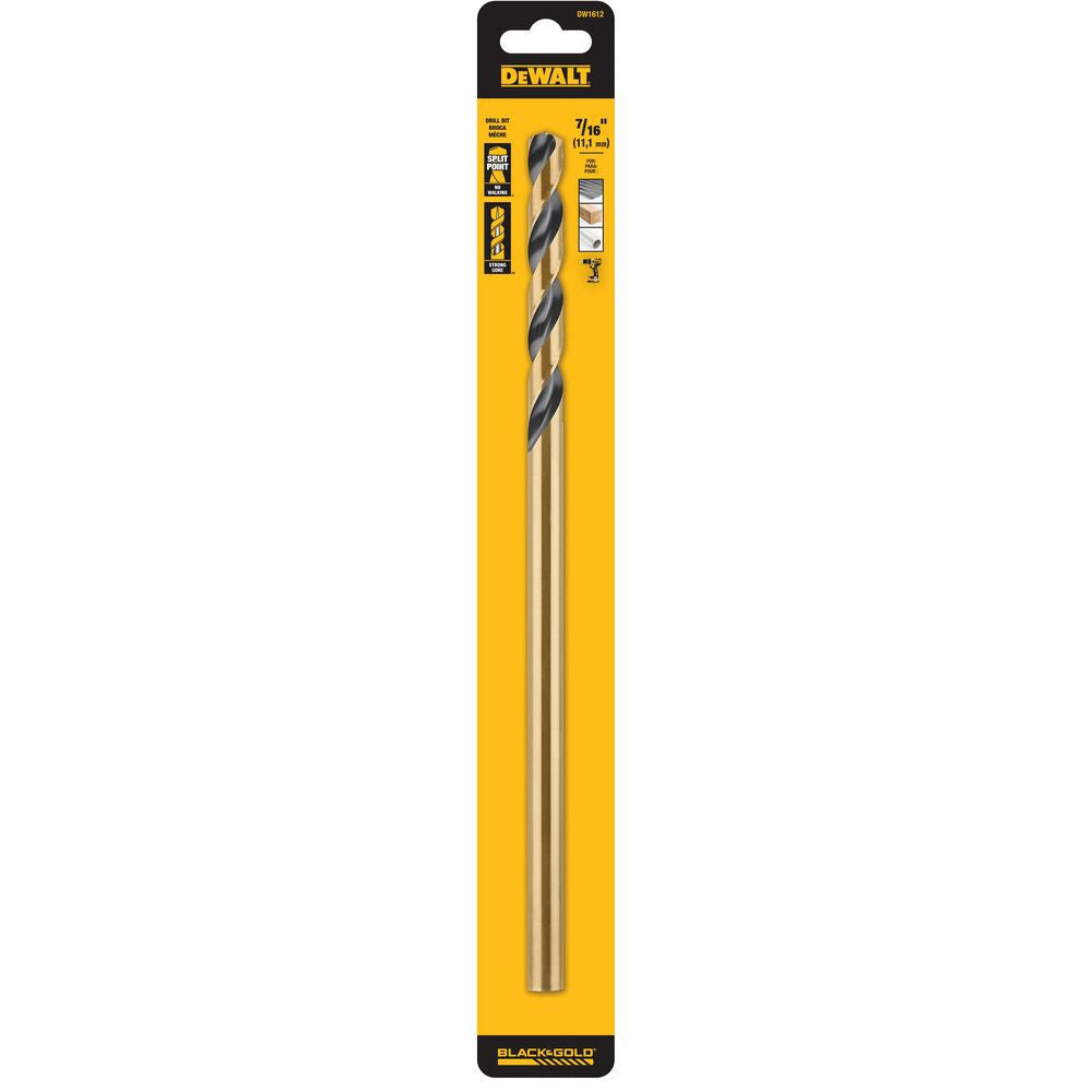 DeWalt DW1612 7/16 inch x 12 inch Extra Long HSS Aircraft Drill Bit