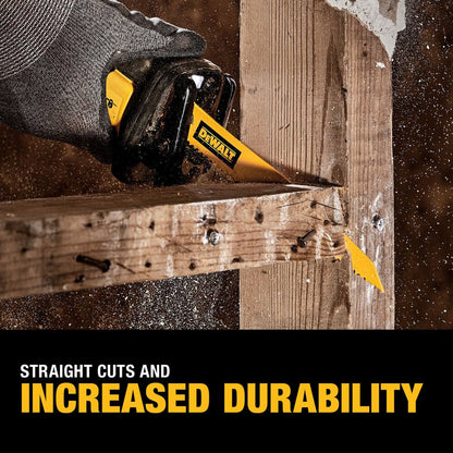 DeWalt DW4892 12pc Bi-Metal Reciprocating Saw Blade Set