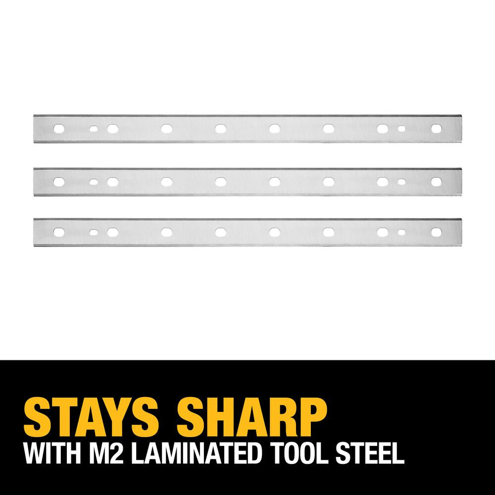 DeWalt DW7352 13 inch Disposable, Reversible Thickness Planer Knives