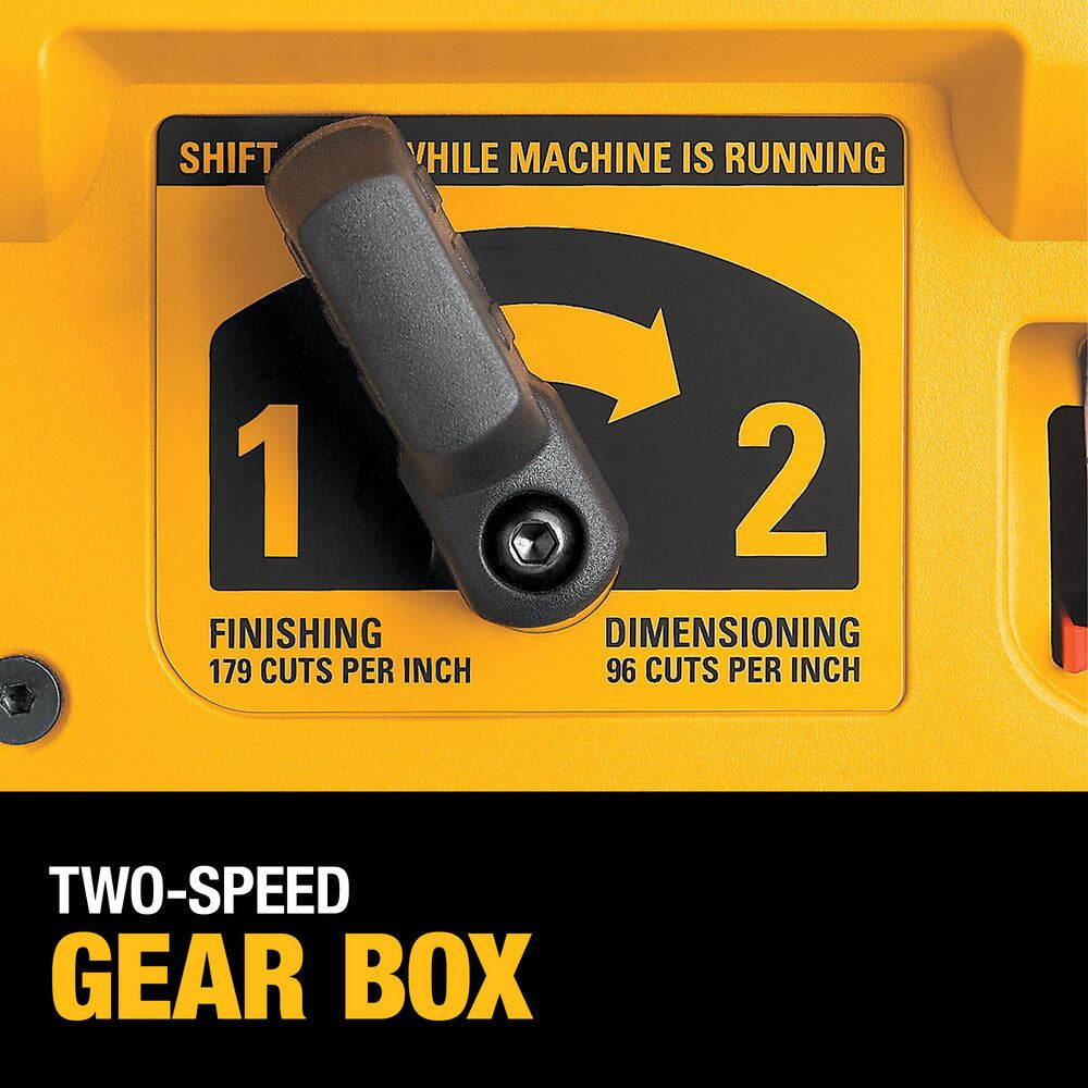 DeWalt DW735 13 Inch Three Knife, Two Speed, Thickness Planer