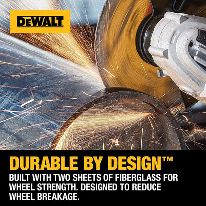 DeWalt DW8062 4-1/2 Inch x .045 Inch x 7/8 Inch Type 42 HP Metal / Stainless Steel Cutting Cut-Off Wheel