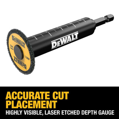 DeWalt DWAIPCIR IMPACT CONNECT Inside PVC Pipe Cutter
