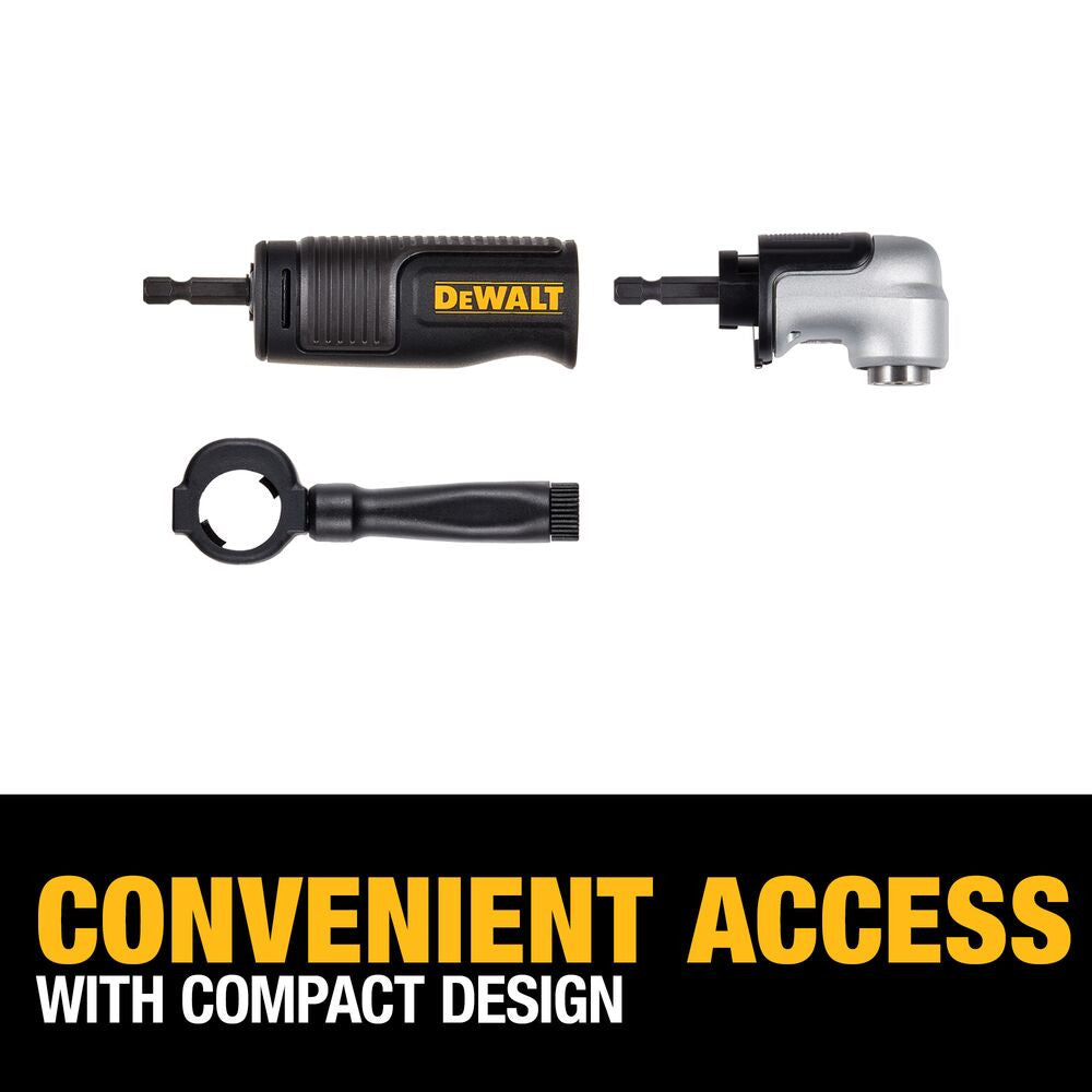 DeWalt DWAMRAFT FlexTorq 2-In-1 Right Angle Drill Adaptor