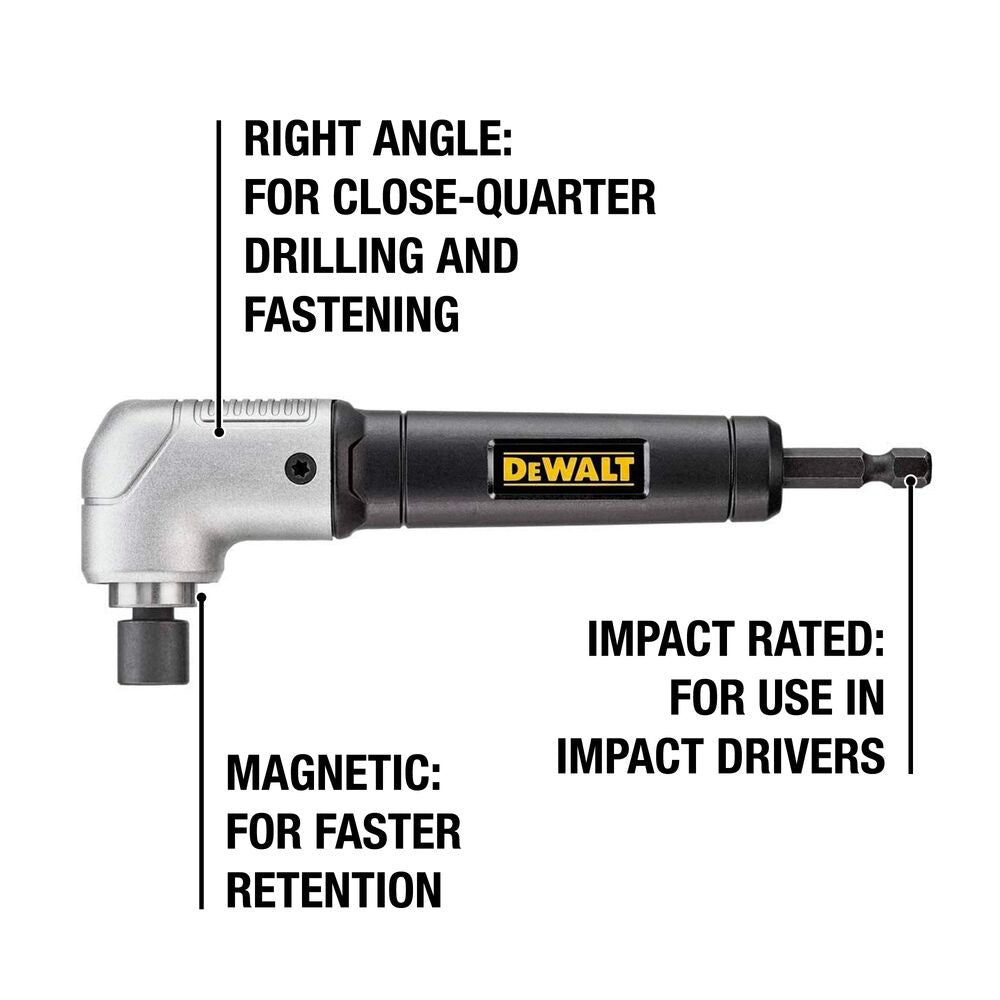 DeWALT DWARA120 Impact Ready Right Angle Attachment