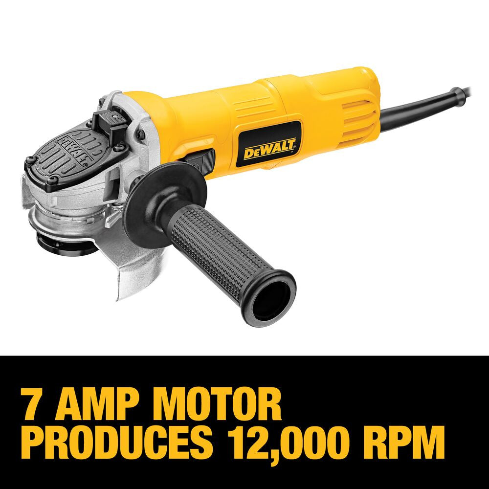 DeWalt DWE4011 4-1/2 inch Angle Grinder with One-Touch Guard