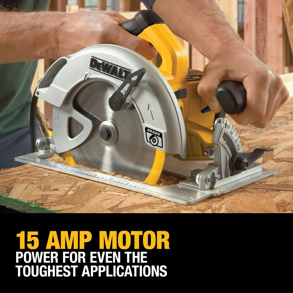 DeWalt DWE575SB 7-1/4 inch Lightweight Circular Saw with Electric Brake