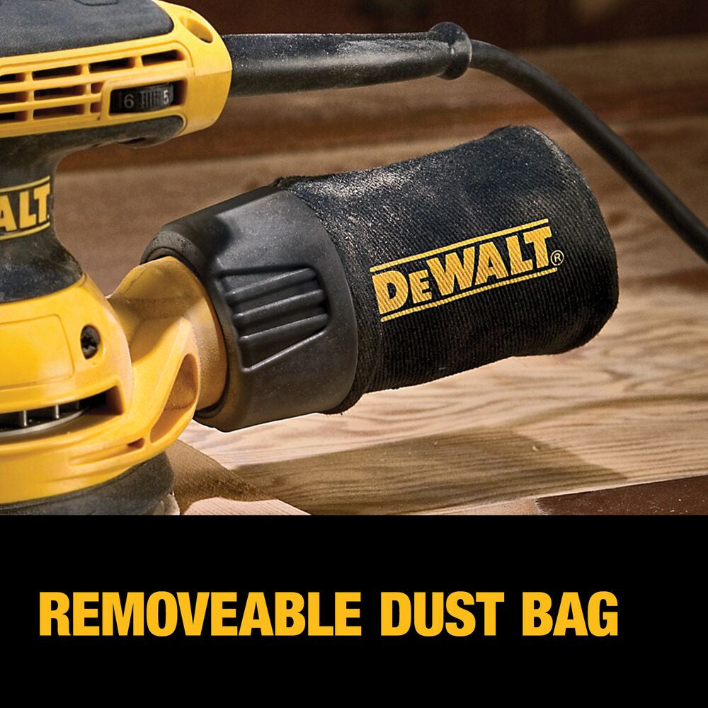 DeWalt DWE6423K 5 inch Variable Speed Random Orbit Sander Kit