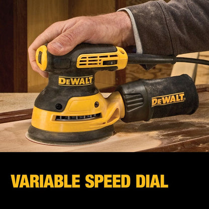 DeWalt DWE6423K 5 inch Variable Speed Random Orbit Sander Kit