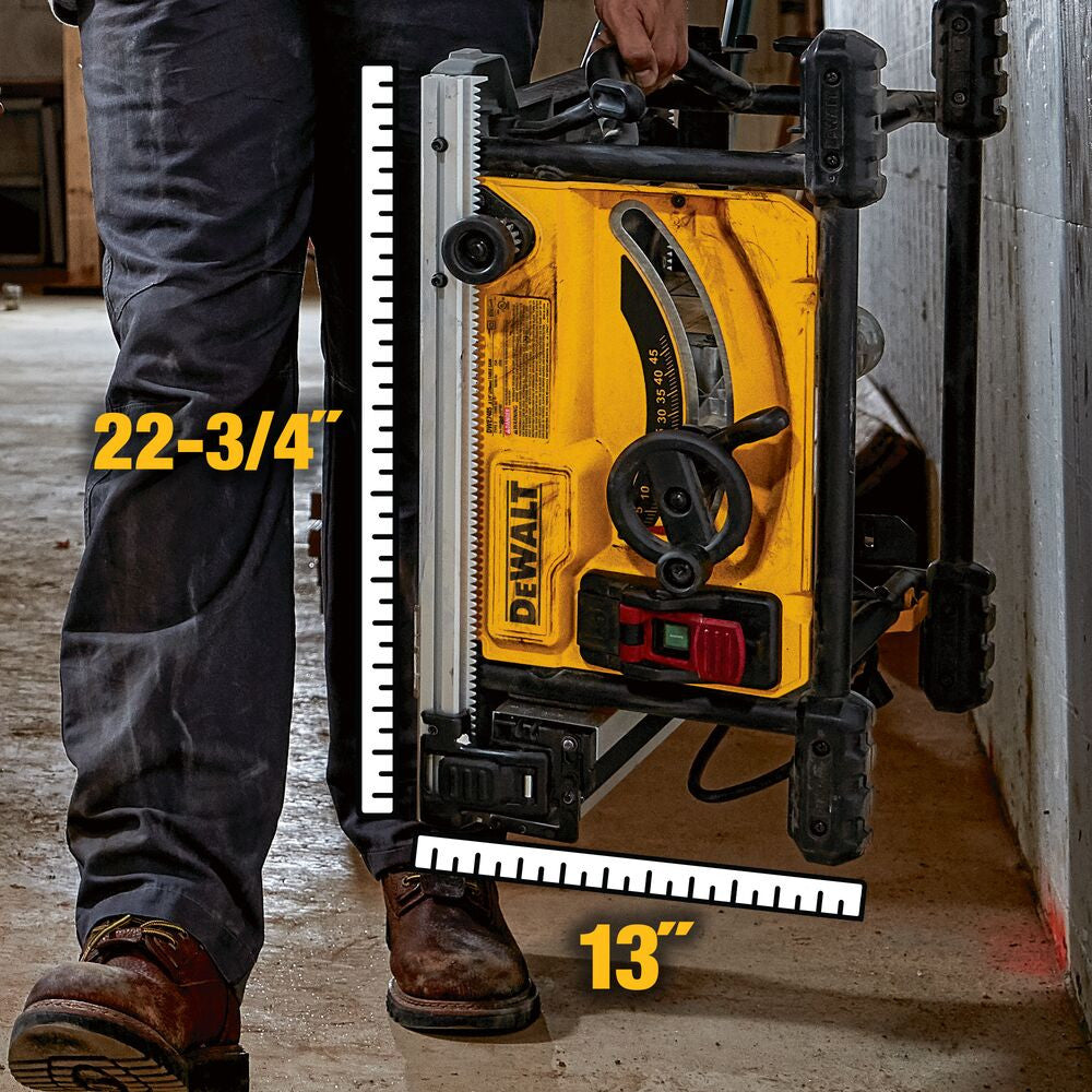 DeWalt DWE7485 8-1/4 Inch Compact Jobsite Table Saw