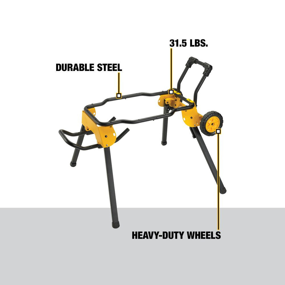 DeWalt DWE7491RS 10 Inch Portable Table Saw with Rolling Stand