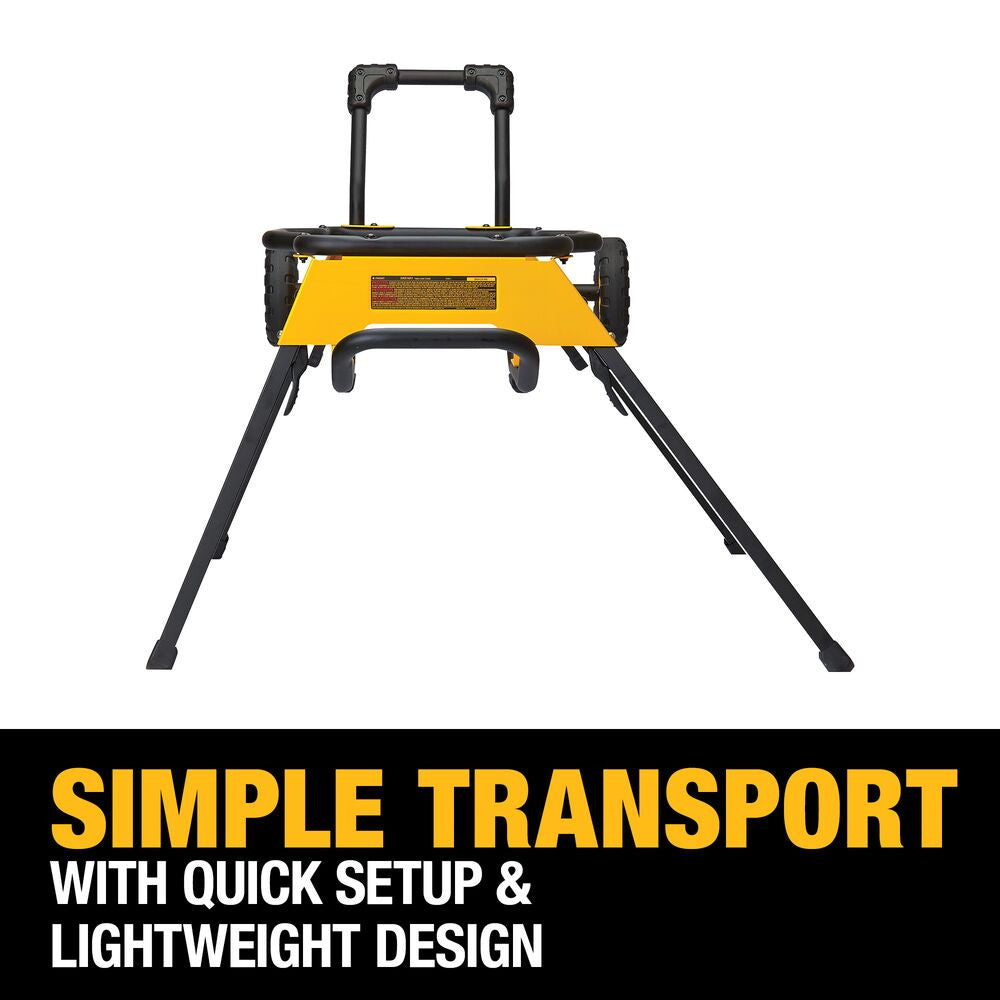 DeWalt DWE7491RS 10 Inch Portable Table Saw with Rolling Stand