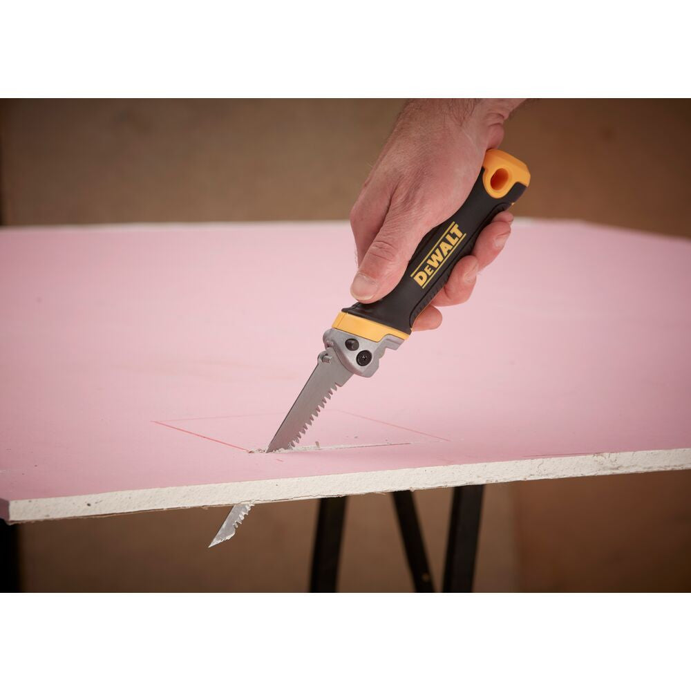 DeWalt DWHT20123 2-in-1 Folding Jab Saw / Rasp Blade Combo both blades