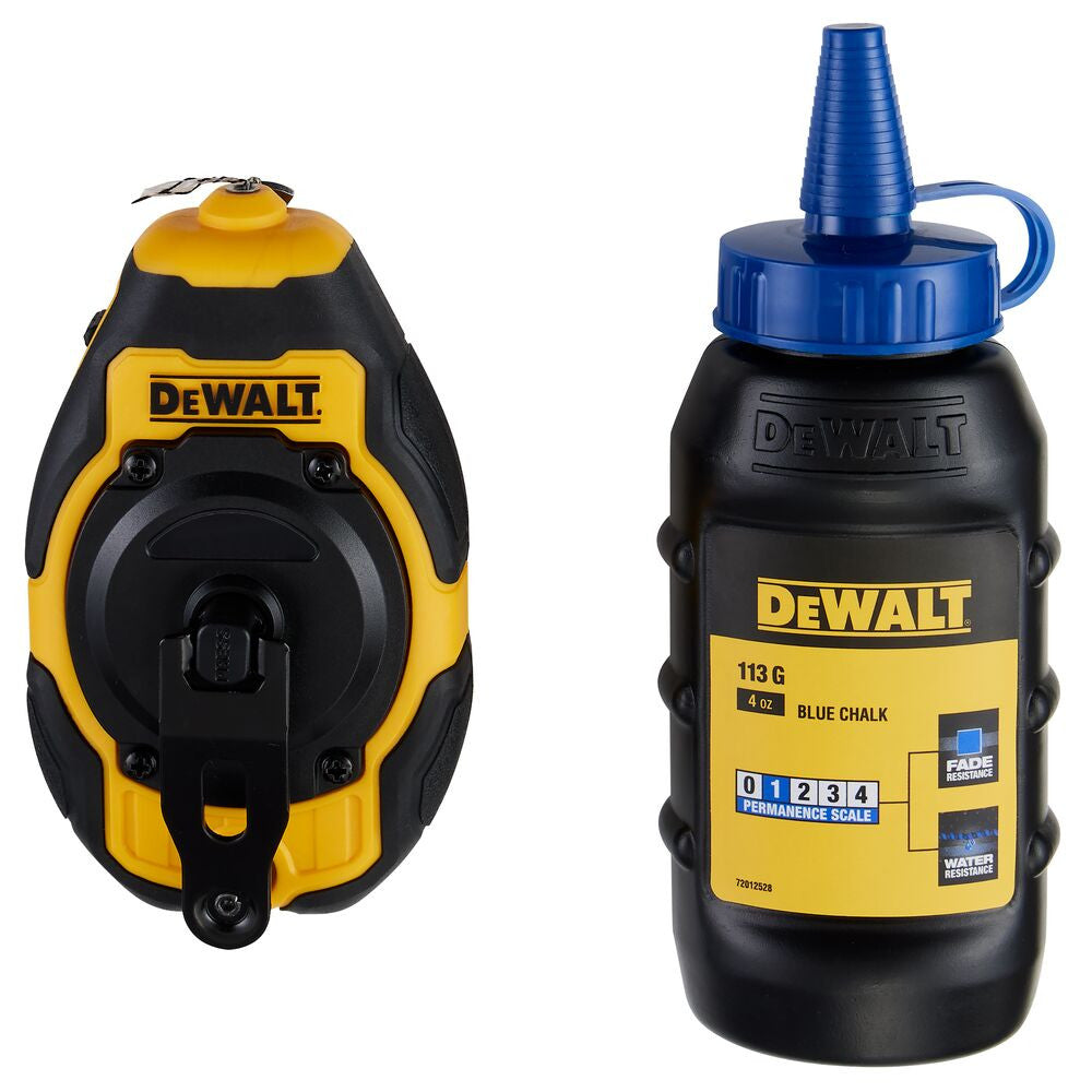 DeWalt DWHT48330BC ATOMIC COMPACT SERIES Chalk Reel Kit with Blue Chalk