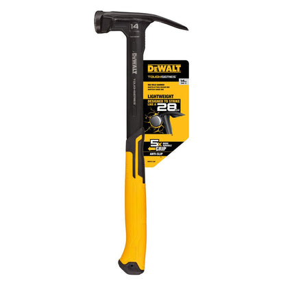 DeWalt DWHT51138X 14 oz. Steel MIG Weld Framing Hammer action