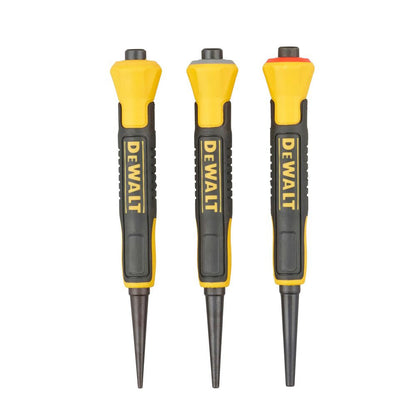 DeWalt DWHT58018 3pc Nail Punch Set