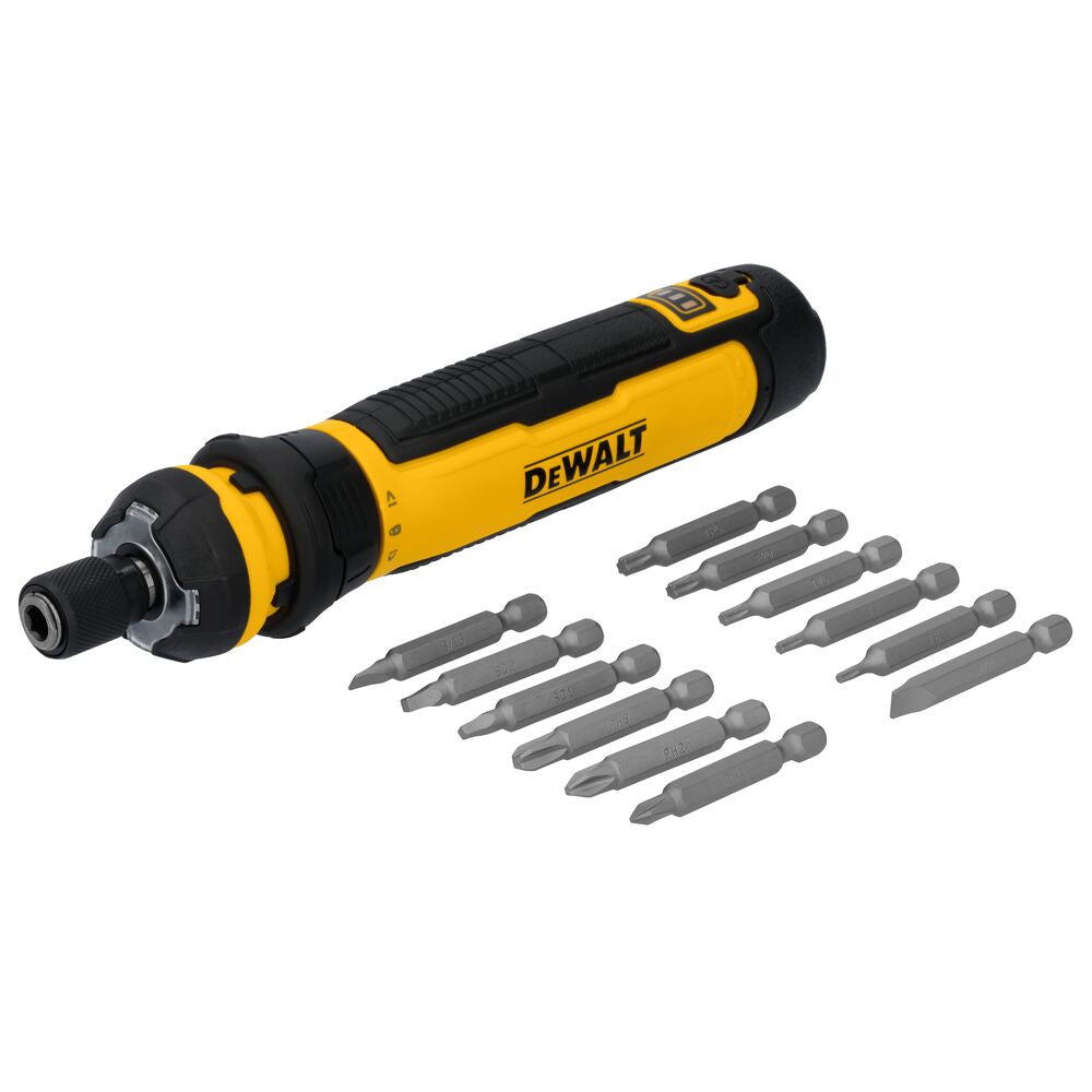 DeWalt DWHT66719 14pc 4V Cordless FLEXDRIVE Screwdriver Set